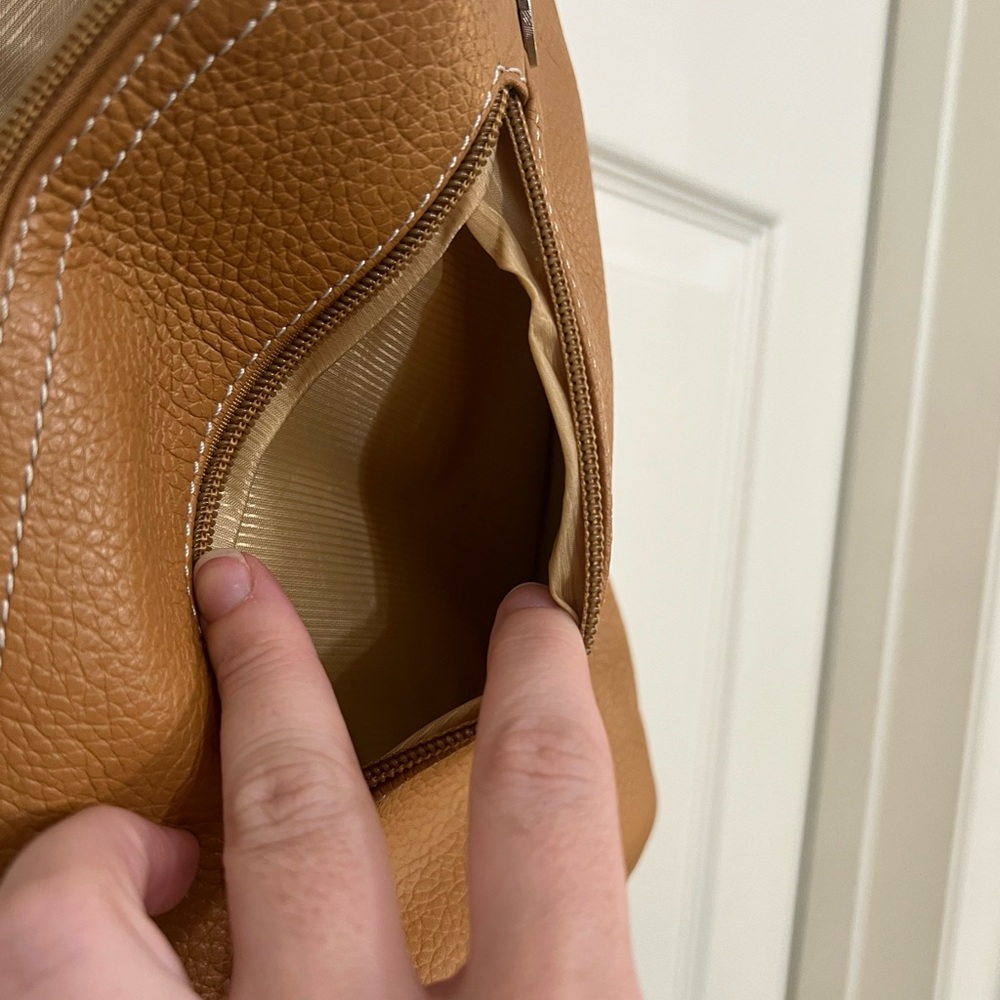 Versatile Leather Backpack - image 3